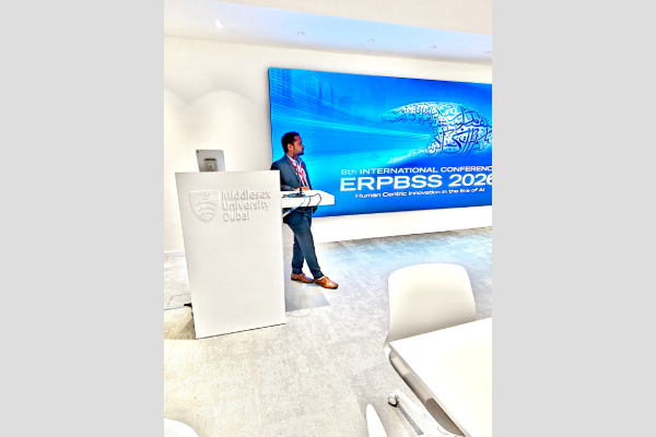 RUAS Faculty Presents Research Papers at International Conference in Dubai