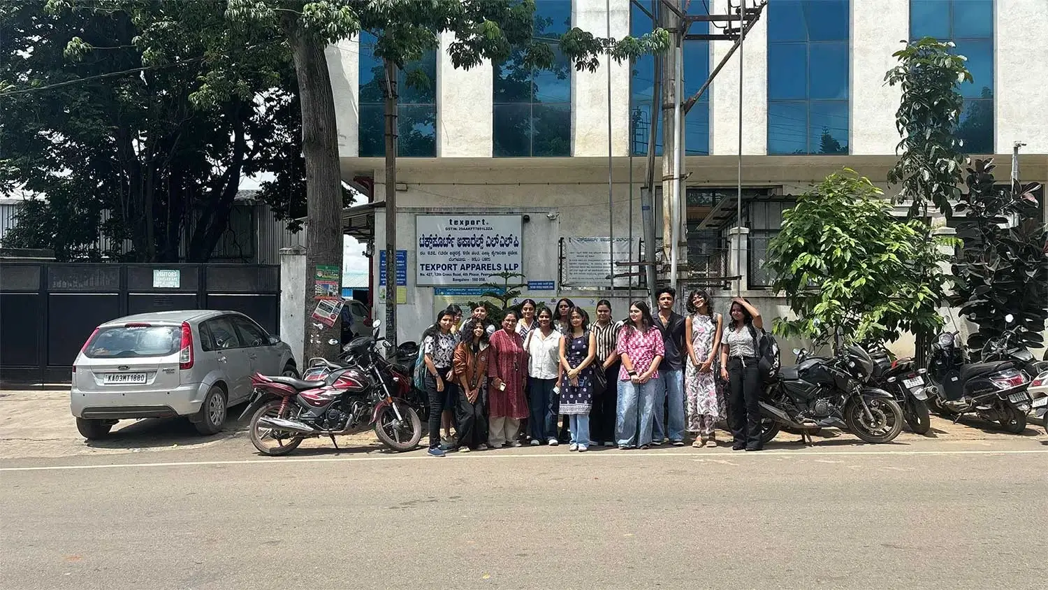 Industrial Visit to Texport Apparels LLP, Bengaluru