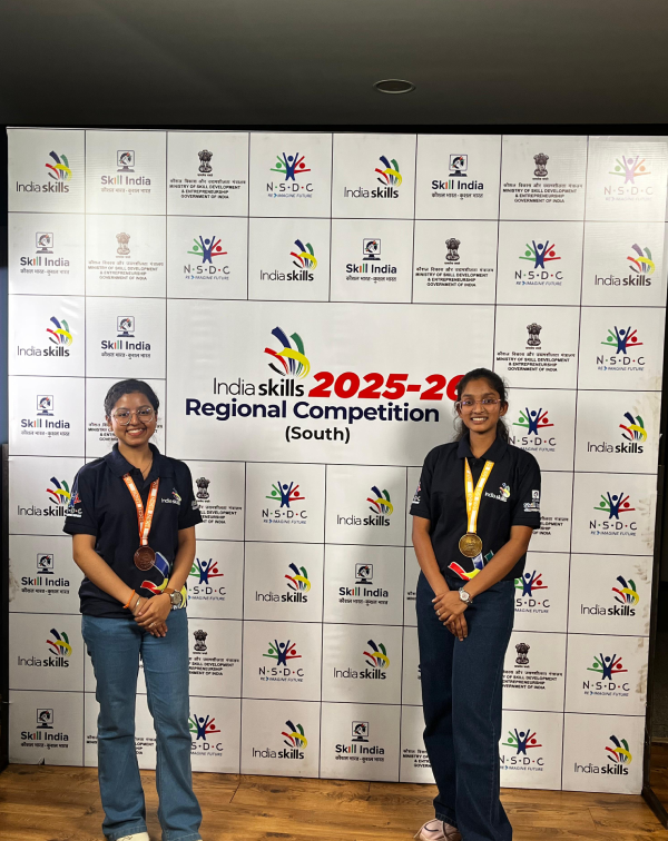 Celebrating Excellence: Ramaiah Nursing Students Shine at India Skills competition 2026