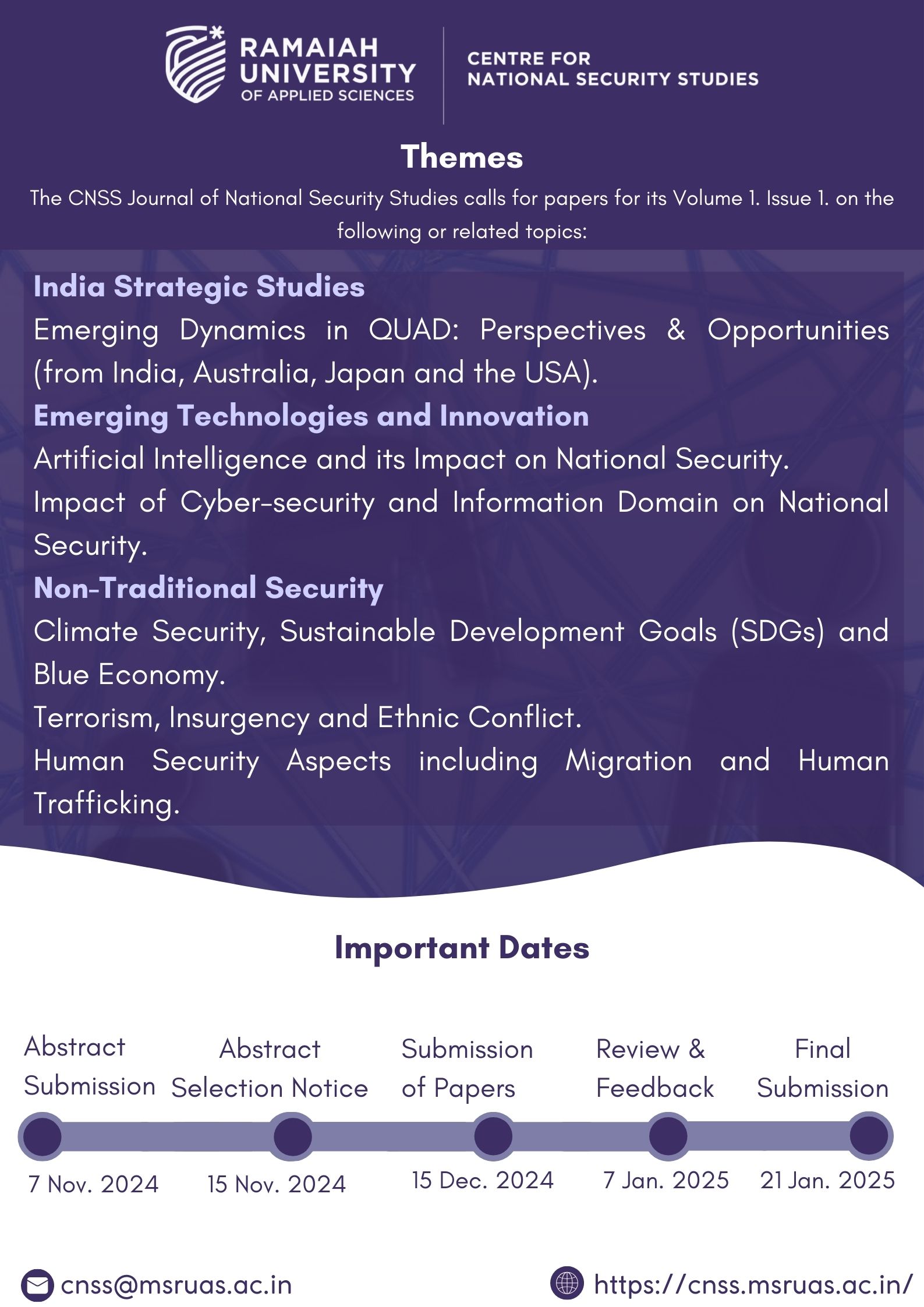Call for papers poster image 2