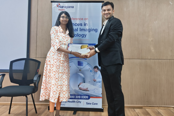 MRIT Students Win Top Prizes at Narayana Health Medical Imaging Conference