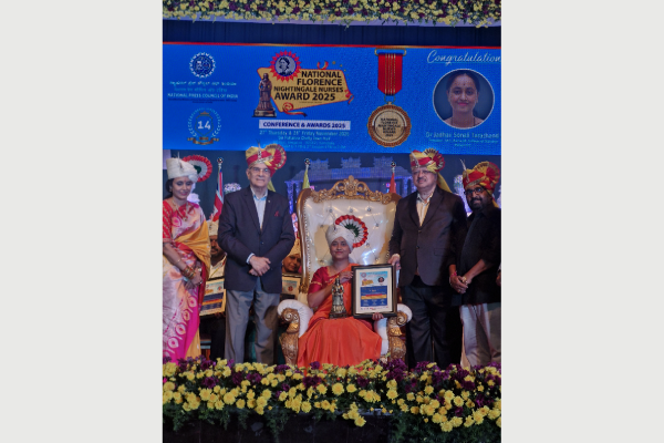 RINER Principal Honored with National Florence Nightingale Nurses Award